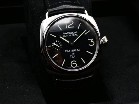 panerai radiomir black seal mens watch 00380|Panerai radiomir black seal review.